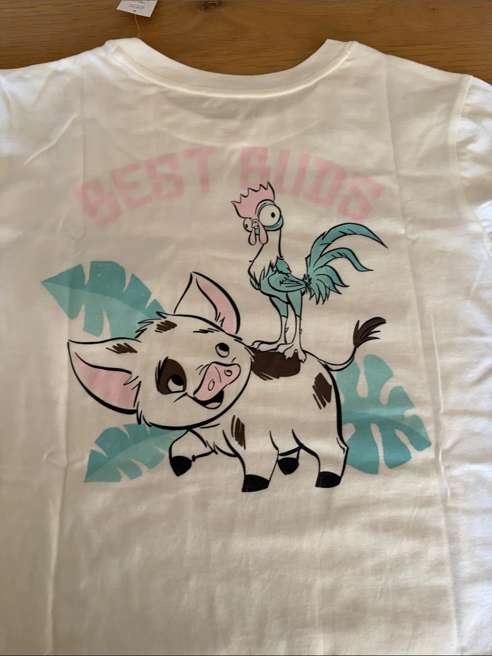 NWT- 3 GAP Girls Long-Sleeve Moana Tees - Light Blue & White, and Graphic Tee